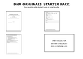 DNA Originals Starter Pack